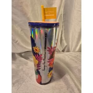 Starbucks 2024 Ananya Rao-Middleton Collection Holographic Cold Tumbler 24 oz.